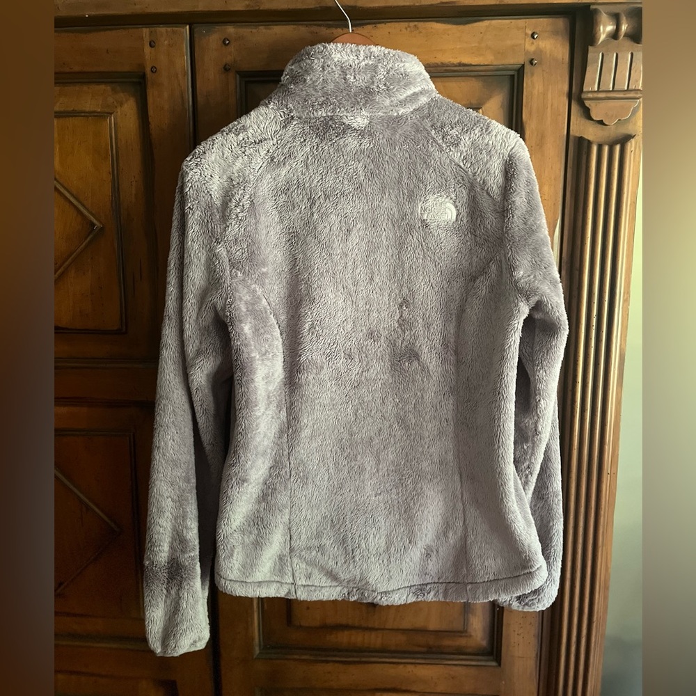 Grey The North Face Fleece ZipUp